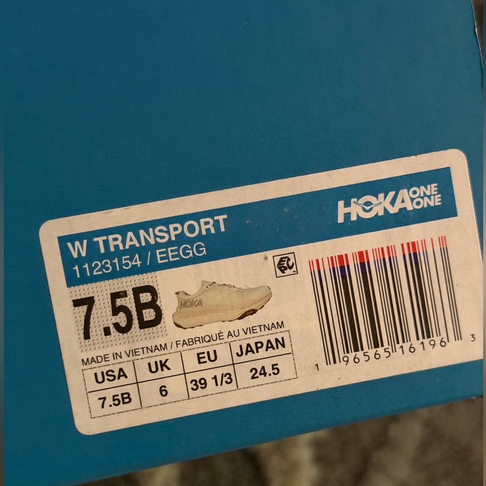 Hoka Women’s Transport Running Shoes US 7.5B - Picture 13 of 13